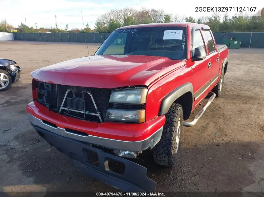 2007 Chevrolet Silverado 1500 Classic Lt1 VIN: 2GCEK13Z971124167 Lot: 40794675