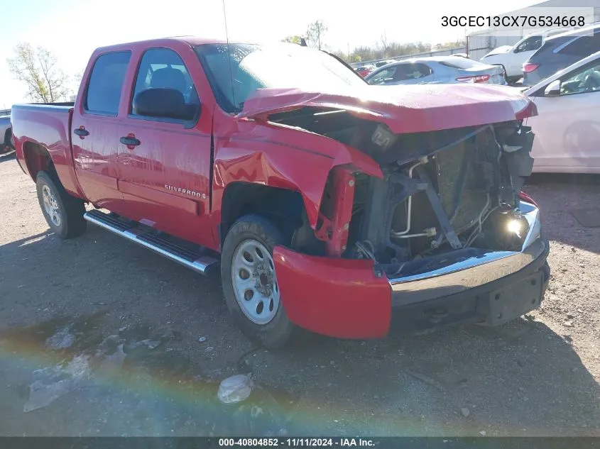 2007 Chevrolet Silverado 1500 Lt1 VIN: 3GCEC13CX7G534668 Lot: 40804852