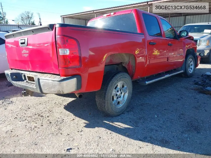 2007 Chevrolet Silverado 1500 Lt1 VIN: 3GCEC13CX7G534668 Lot: 40804852