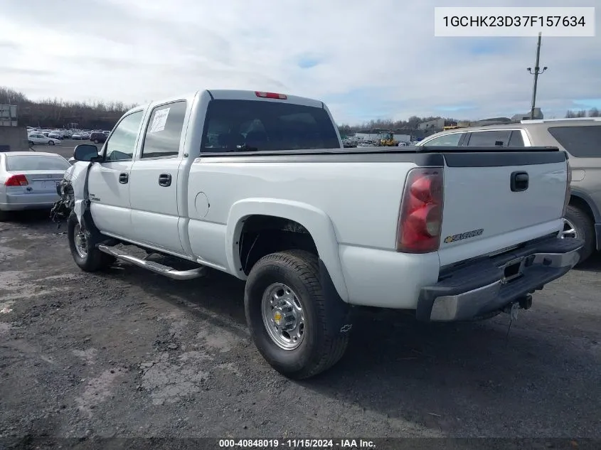 2007 Chevrolet Silverado 2500Hd Classic Lt1 VIN: 1GCHK23D37F157634 Lot: 40848019