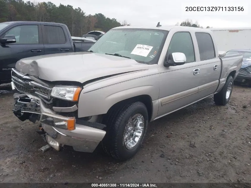 2007 Chevrolet Silverado 1500 Classic Lt3 VIN: 2GCEC13Z971133156 Lot: 40851308