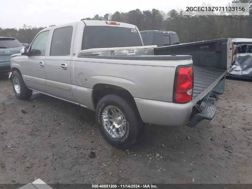 2007 Chevrolet Silverado 1500 Classic Lt3 VIN: 2GCEC13Z971133156 Lot: 40851308