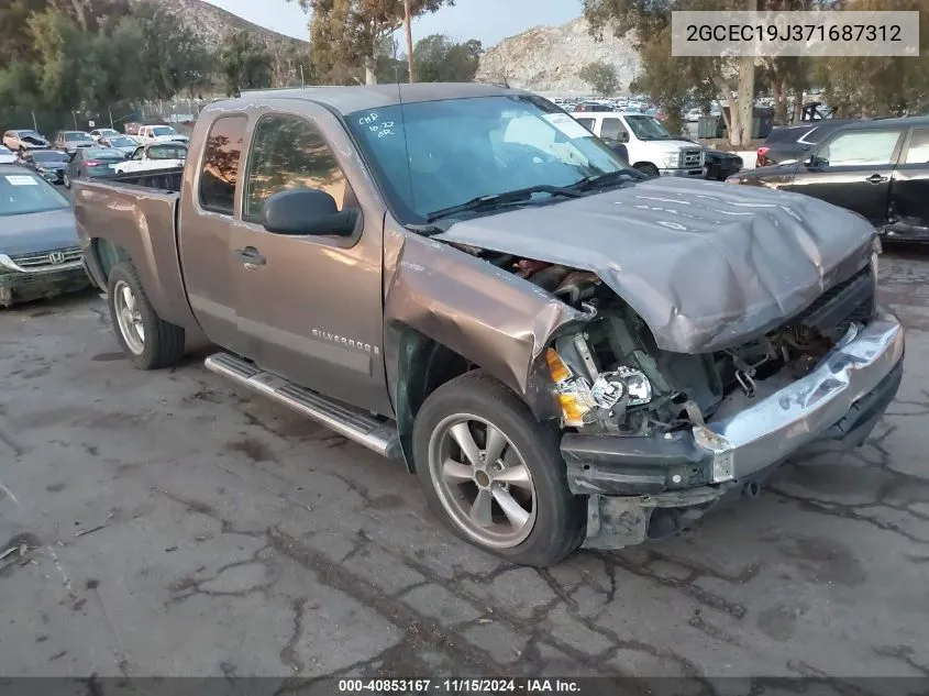 2007 Chevrolet Silverado 1500 Lt1 VIN: 2GCEC19J371687312 Lot: 40853167