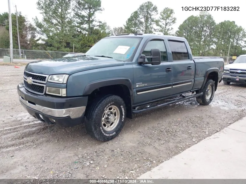 2007 Chevrolet Silverado 2500Hd Classic Lt1 VIN: 1GCHK23D77F183282 Lot: 40855298