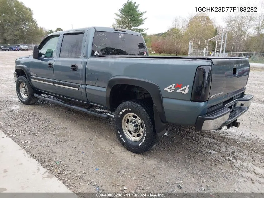 2007 Chevrolet Silverado 2500Hd Classic Lt1 VIN: 1GCHK23D77F183282 Lot: 40855298