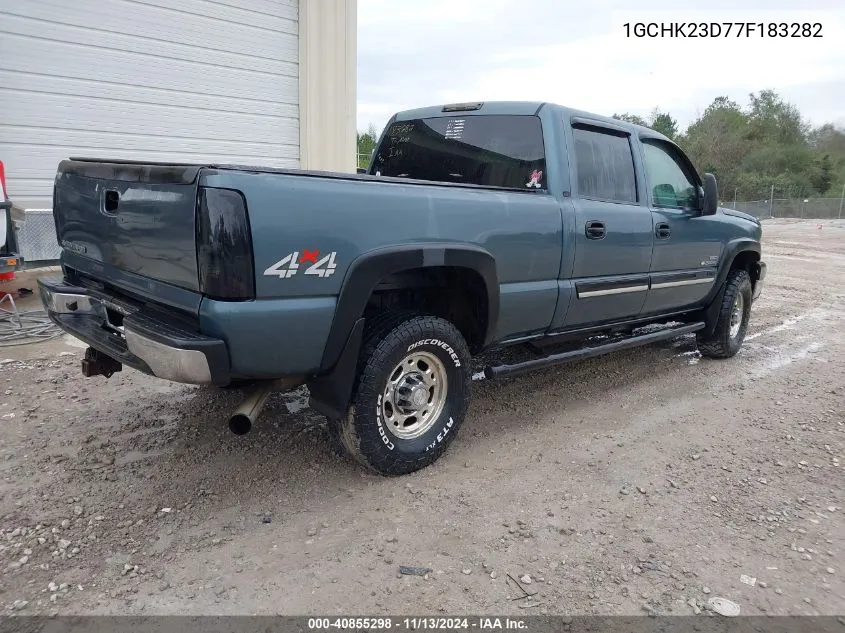 2007 Chevrolet Silverado 2500Hd Classic Lt1 VIN: 1GCHK23D77F183282 Lot: 40855298