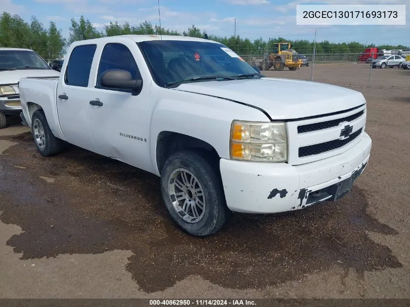 2007 Chevrolet Silverado 1500 Work Truck VIN: 2GCEC130171693173 Lot: 40862950