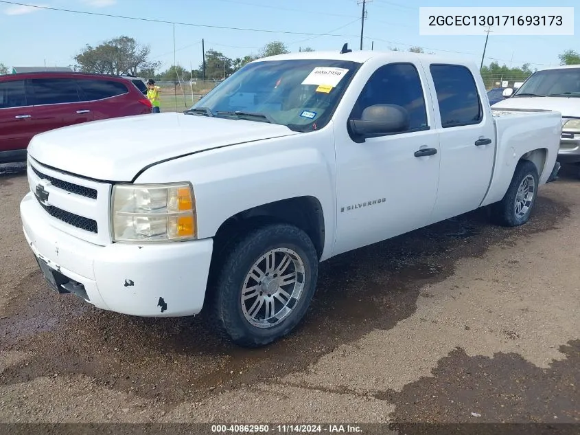 2007 Chevrolet Silverado 1500 Work Truck VIN: 2GCEC130171693173 Lot: 40862950