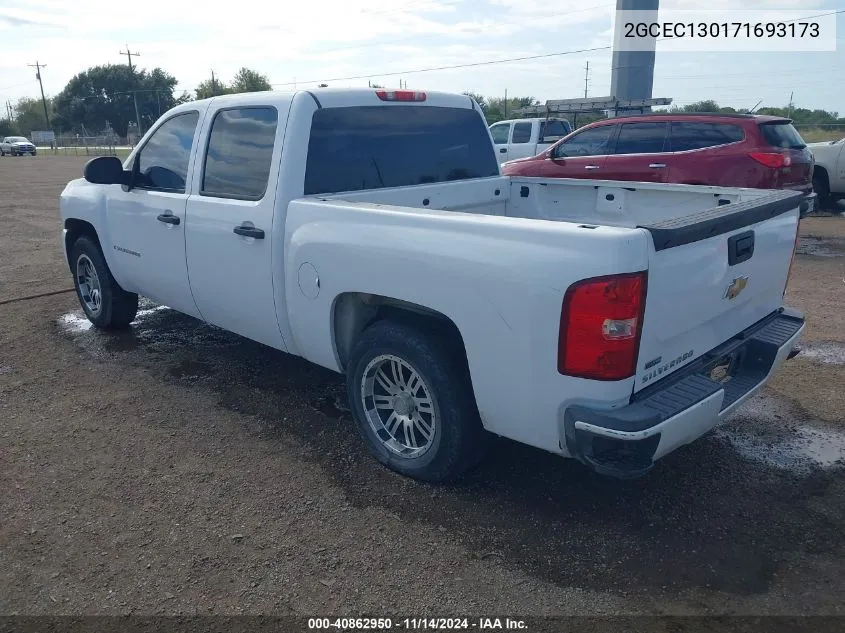 2007 Chevrolet Silverado 1500 Work Truck VIN: 2GCEC130171693173 Lot: 40862950