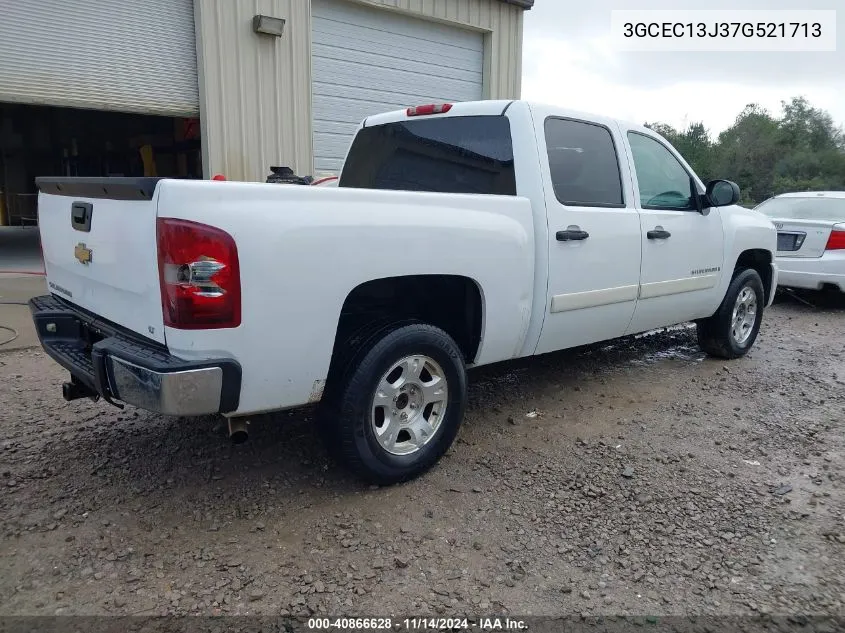 2007 Chevrolet Silverado 1500 Lt2 VIN: 3GCEC13J37G521713 Lot: 40866628