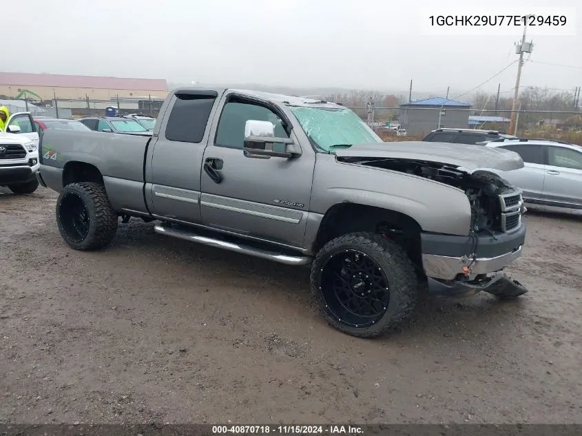 2007 Chevrolet Silverado 2500Hd Classic Lt1 VIN: 1GCHK29U77E129459 Lot: 40870718