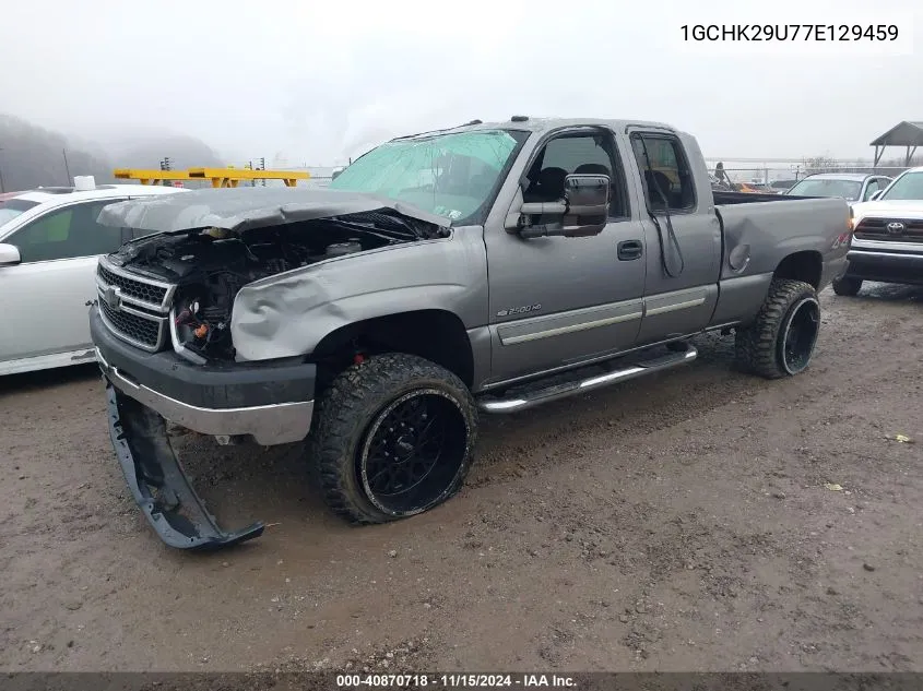 2007 Chevrolet Silverado 2500Hd Classic Lt1 VIN: 1GCHK29U77E129459 Lot: 40870718