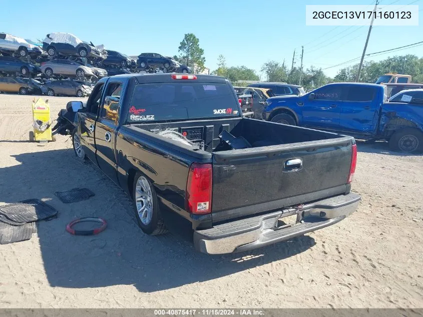 2007 Chevrolet Silverado 1500 Classic Ls VIN: 2GCEC13V171160123 Lot: 40875417