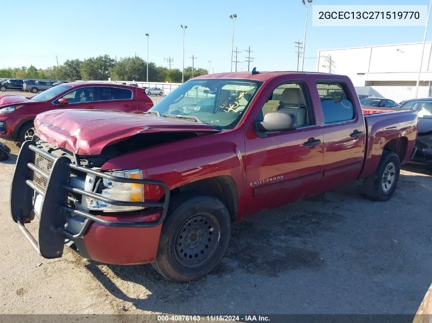 2007 Chevrolet Silverado 1500 Lt1 VIN: 2GCEC13C271519770 Lot: 40876163