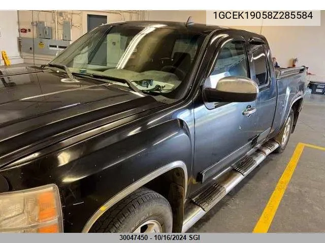 1GCEK19058Z285584 2008 Chevrolet Silverado K1500