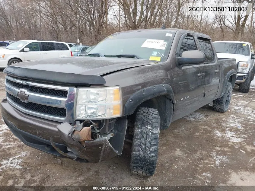 2008 Chevrolet Silverado 1500 Ltz VIN: 2GCEK133581182807 Lot: 38567415