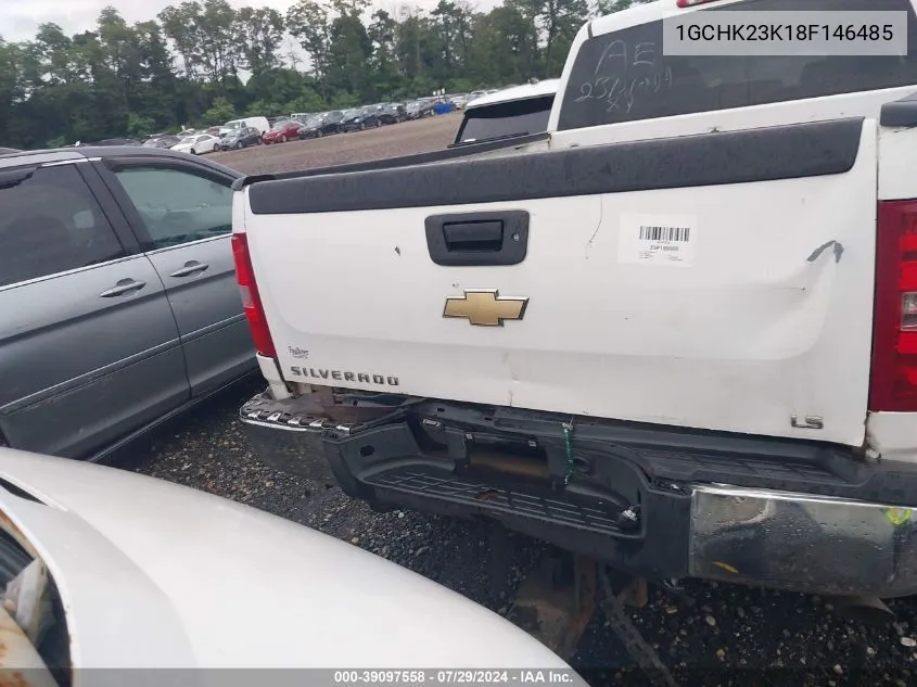 2008 Chevrolet Silverado 2500Hd Work Truck VIN: 1GCHK23K18F146485 Lot: 39097558