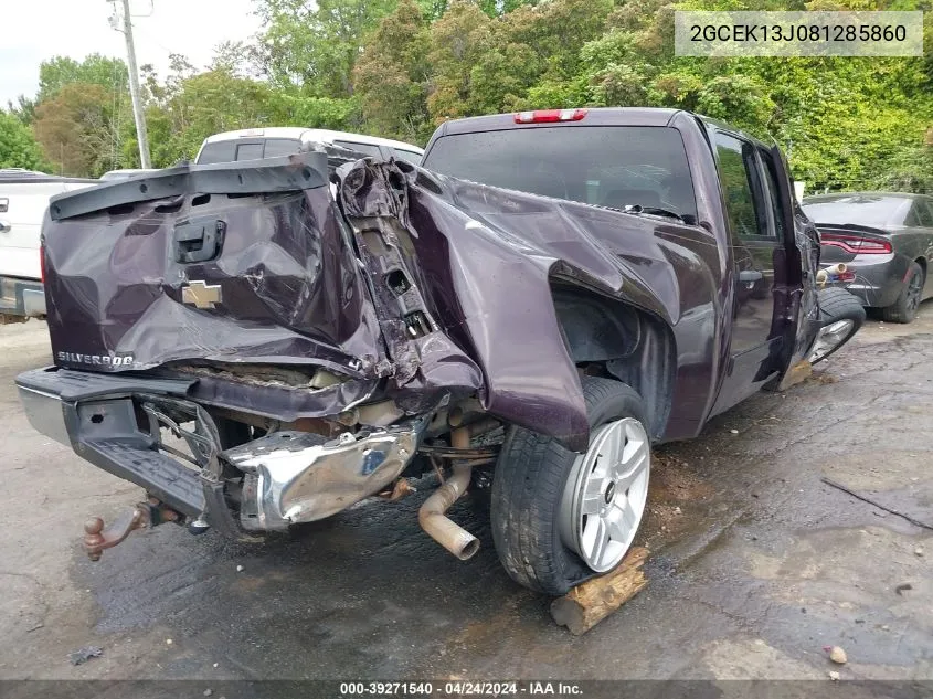 2008 Chevrolet Silverado 1500 Lt1 VIN: 2GCEK13J081285860 Lot: 39271540