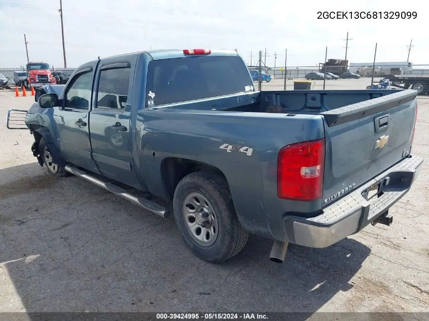 2008 Chevrolet Silverado 1500 Ls VIN: 2GCEK13C681329099 Lot: 39424995