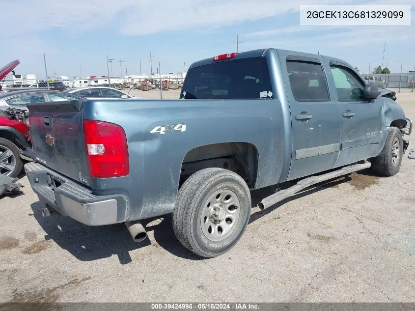 2008 Chevrolet Silverado 1500 Ls VIN: 2GCEK13C681329099 Lot: 39424995