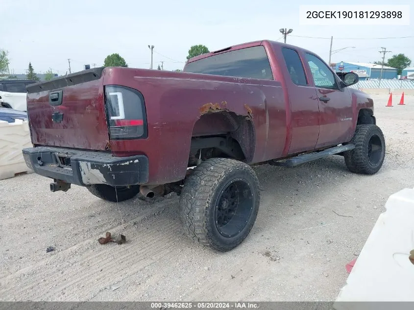 2008 Chevrolet Silverado 1500 Lt1 VIN: 2GCEK190181293898 Lot: 39462625