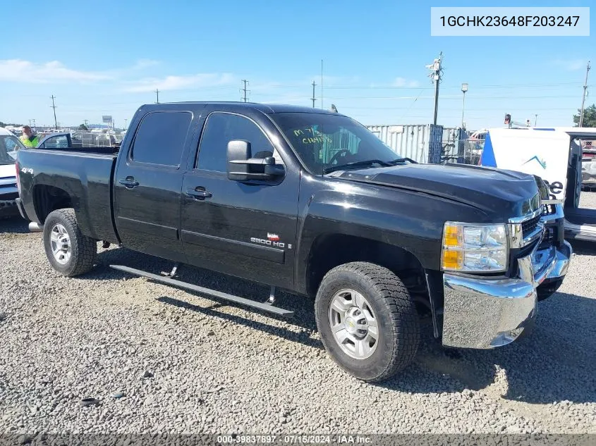 1GCHK23648F203247 2008 Chevrolet Silverado 2500Hd Ltz