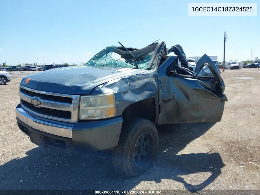 2008 Chevrolet Silverado 1500 Lt1 VIN: 1GCEC14C18Z324525 Lot: 39881110