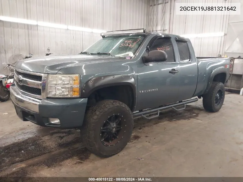 2008 Chevrolet Silverado 1500 Lt1 VIN: 2GCEK19J881321642 Lot: 40015122