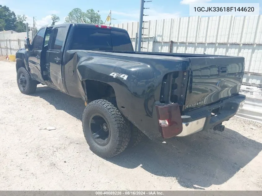 2008 Chevrolet Silverado 3500Hd Ltz VIN: 1GCJK33618F144620 Lot: 40089228