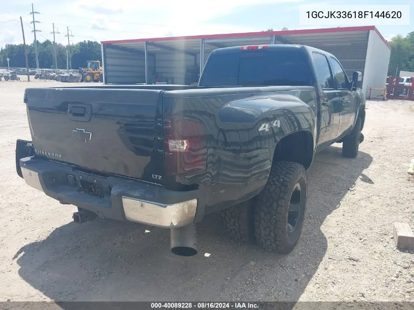 2008 Chevrolet Silverado 3500Hd Ltz VIN: 1GCJK33618F144620 Lot: 40089228