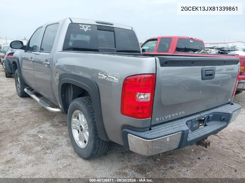 2008 Chevrolet Silverado 1500 Ltz VIN: 2GCEK13JX81339861 Lot: 40126571