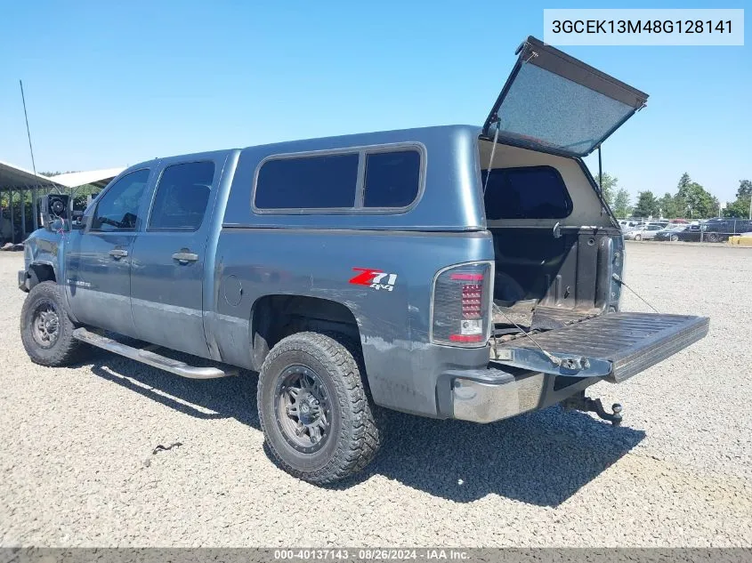 2008 Chevrolet Silverado 1500 Lt1 VIN: 3GCEK13M48G128141 Lot: 40137143