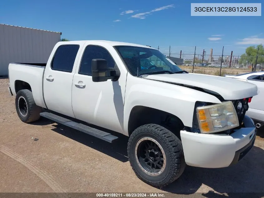 3GCEK13C28G124533 2008 Chevrolet Silverado 1500 Lt1