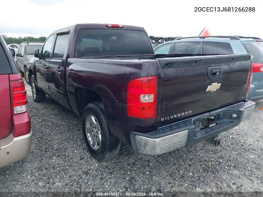 2GCEC13J681266288 2008 Chevrolet Silverado 1500 Lt1