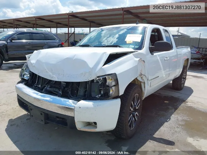 2008 Chevrolet Silverado 1500 Lt1 VIN: 2GCEC19J881307270 Lot: 40218142