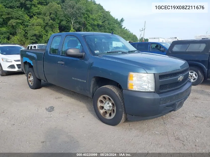 2008 Chevrolet Silverado 1500 Work Truck VIN: 1GCEC19X08Z211676 Lot: 40225999