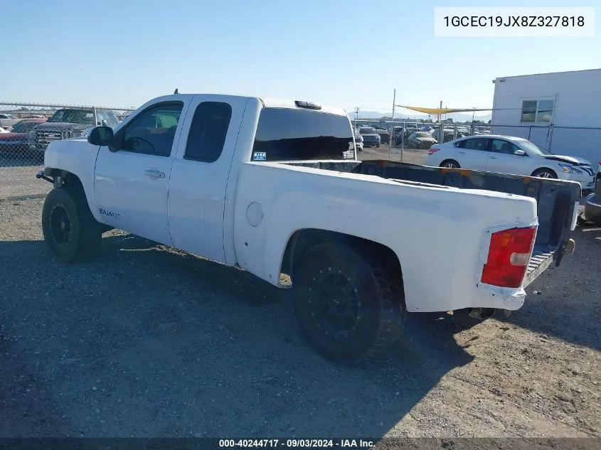 1GCEC19JX8Z327818 2008 Chevrolet Silverado 1500 Lt1