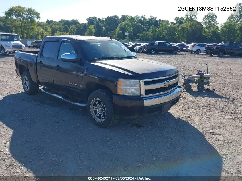 2008 Chevrolet Silverado 1500 Lt1 VIN: 2GCEK13M881152662 Lot: 40249271