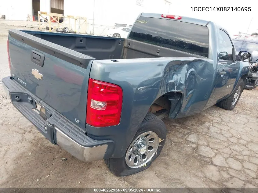 1GCEC14X08Z140695 2008 Chevrolet Silverado 1500 Work Truck