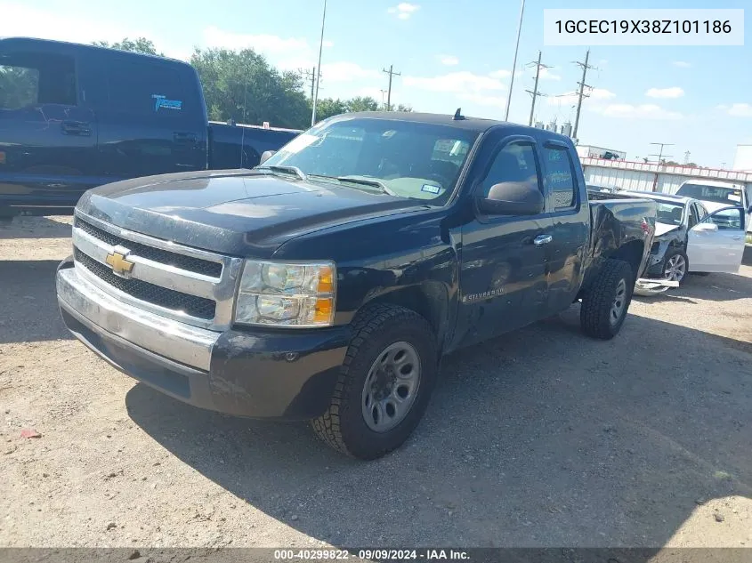 2008 Chevrolet Silverado 1500 Work Truck VIN: 1GCEC19X38Z101186 Lot: 40299822