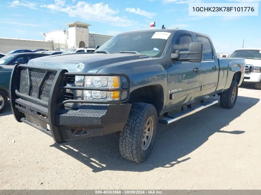 1GCHK23K78F101776 2008 Chevrolet Silverado 2500Hd Lt1