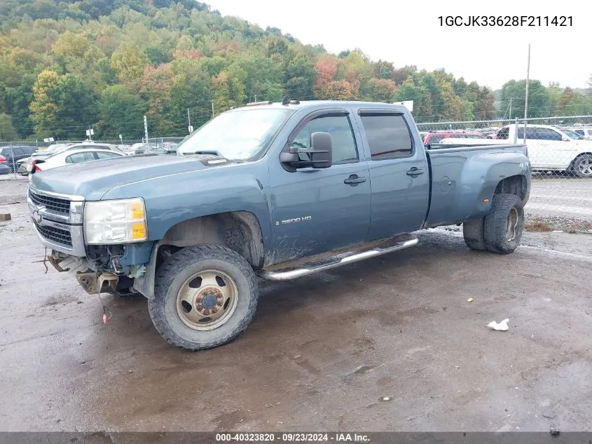 1GCJK33628F211421 2008 Chevrolet Silverado K3500