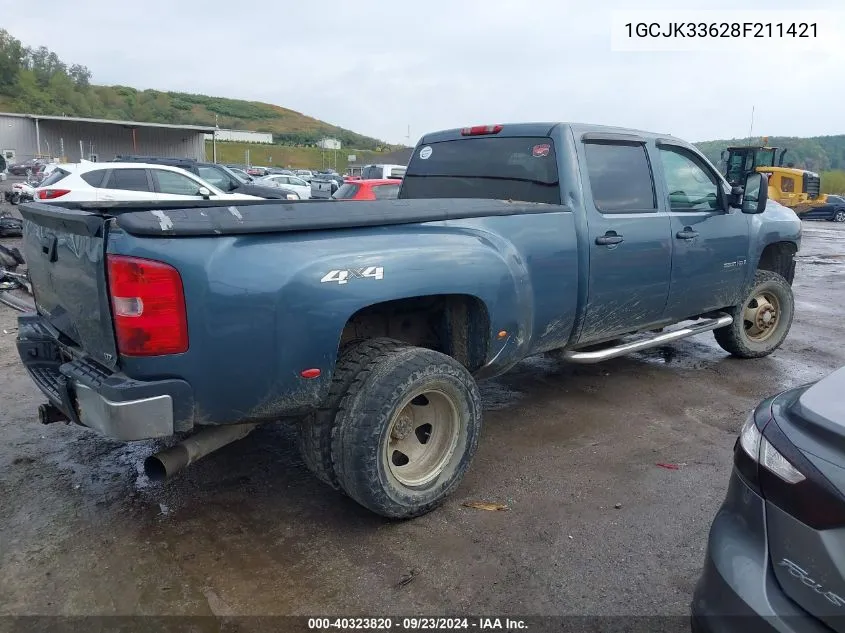 1GCJK33628F211421 2008 Chevrolet Silverado K3500