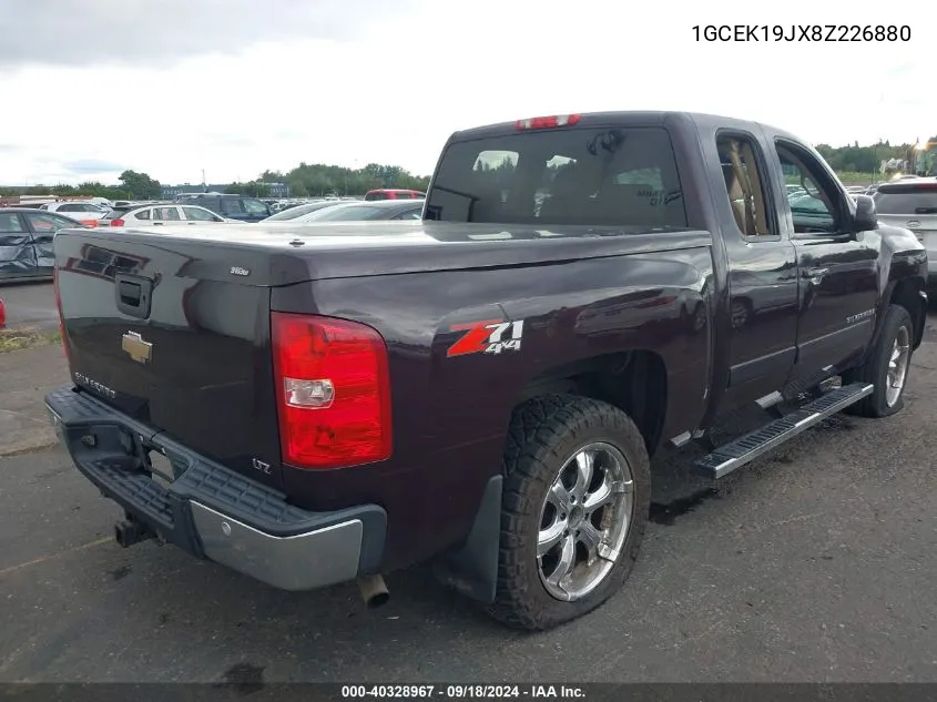 2008 Chevrolet Silverado 1500 Ltz VIN: 1GCEK19JX8Z226880 Lot: 40328967