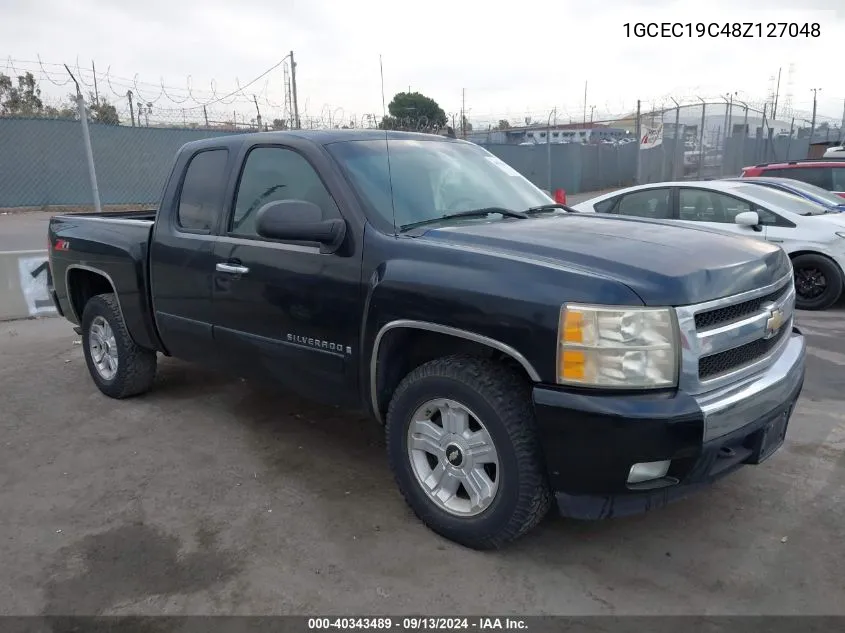 2008 Chevrolet Silverado 1500 Lt1 VIN: 1GCEC19C48Z127048 Lot: 40343489