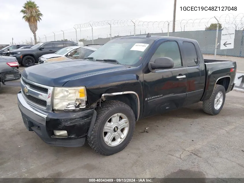 2008 Chevrolet Silverado 1500 Lt1 VIN: 1GCEC19C48Z127048 Lot: 40343489