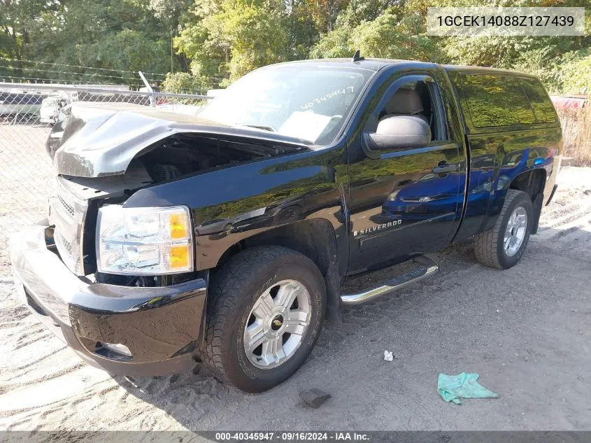 1GCEK14088Z127439 2008 Chevrolet Silverado 1500 K1500