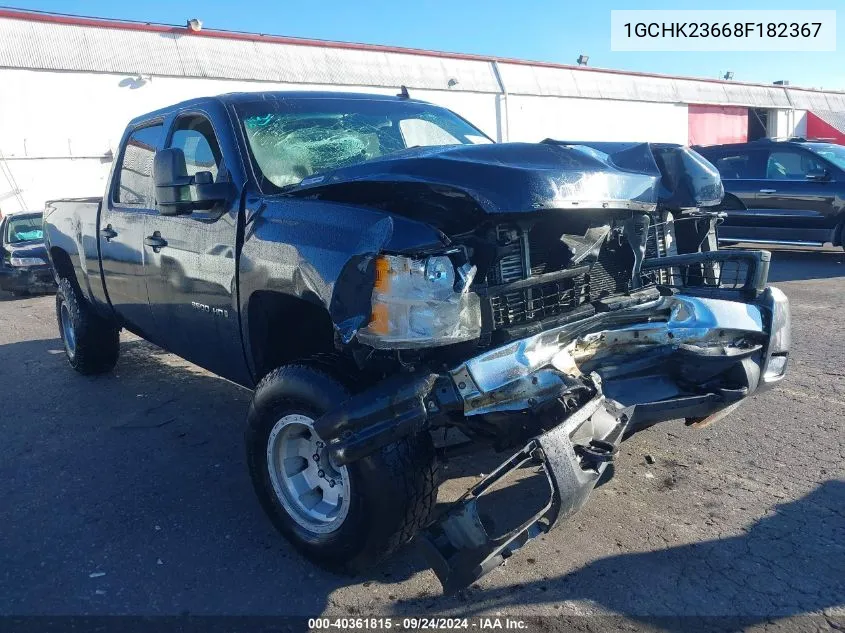 2008 Chevrolet Silverado 2500Hd Lt1/Lt2/Ltz/Work Truck VIN: 1GCHK23668F182367 Lot: 40361815