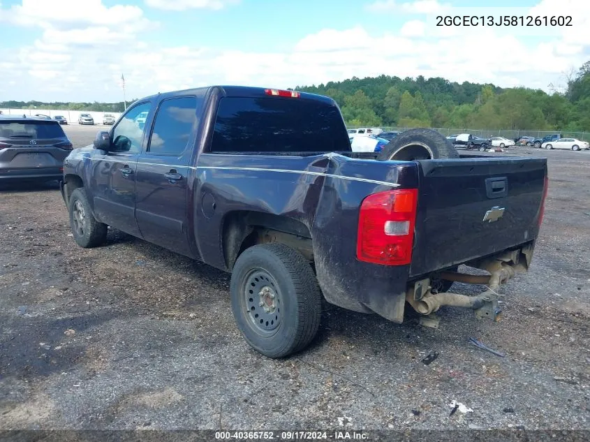 2008 Chevrolet Silverado 1500 Lt1 VIN: 2GCEC13J581261602 Lot: 40365752