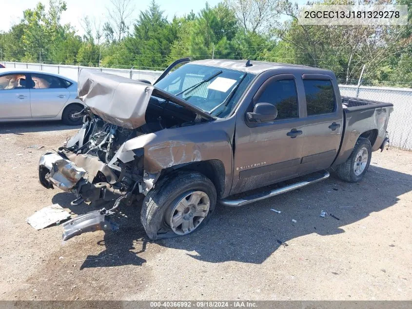 2008 Chevrolet Silverado 1500 Lt1 VIN: 2GCEC13J181329278 Lot: 40366992